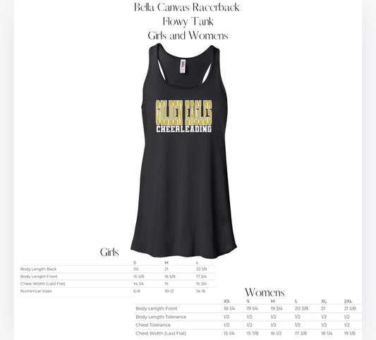 Custom Order Athens Cheer- MS - Tank