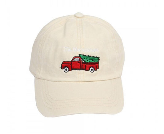 'Tis the season' Embroidered Baseball hat