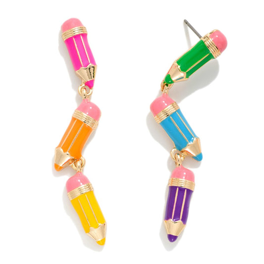 Pencil Earrings